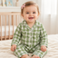 Green Check 2-Piece Baby Night Suit Set