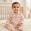 Cream Polka 2-Piece Baby Night Suit Set