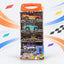 Hot Wheels 5 Cars Mini Die-Cast Racing Carry Case Set
