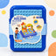 64-Piece Building Blocks Travel Suitcase – Portable Creative Construction Set (Blue)