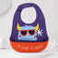 Purple Monster Silicone Baby Feeding Bib