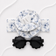 Baby Girl Headband & Sunglasses Gift Set – Blue Floral
