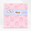 Soft Baby Changing Sheet – Medium Size (46 × 61 cm) – Pink Bubble Print