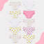 Girls Hipster Underwear – 10-Piece Assorted Colors Pack (2T–3T)