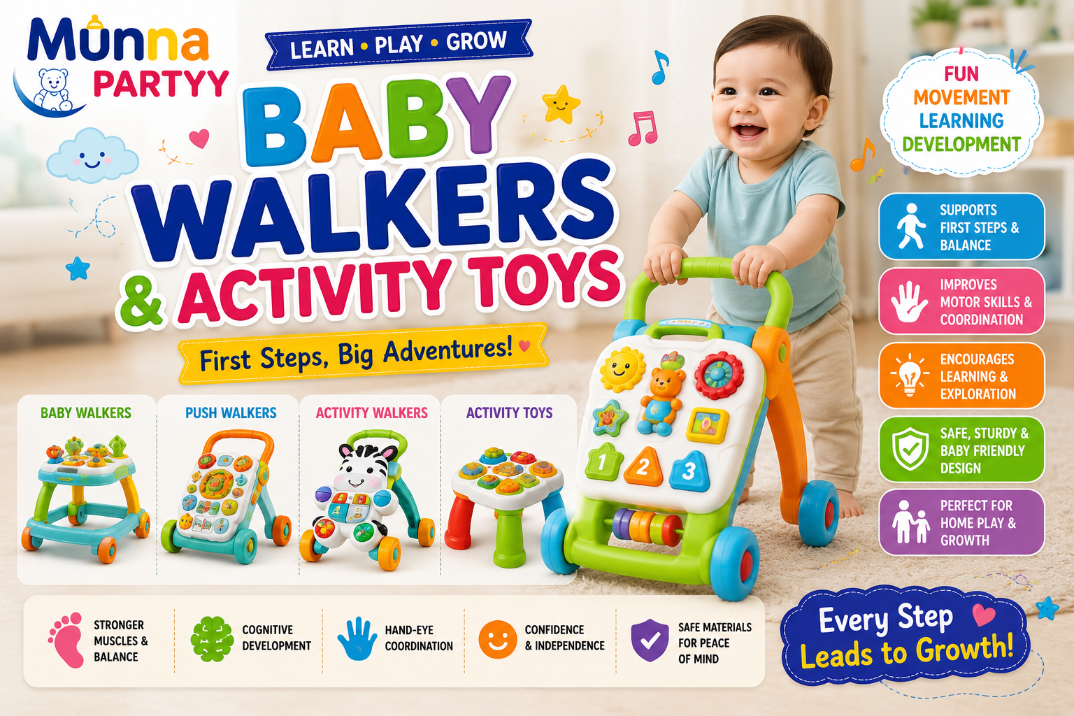 Baby Walkers & Activity Toys