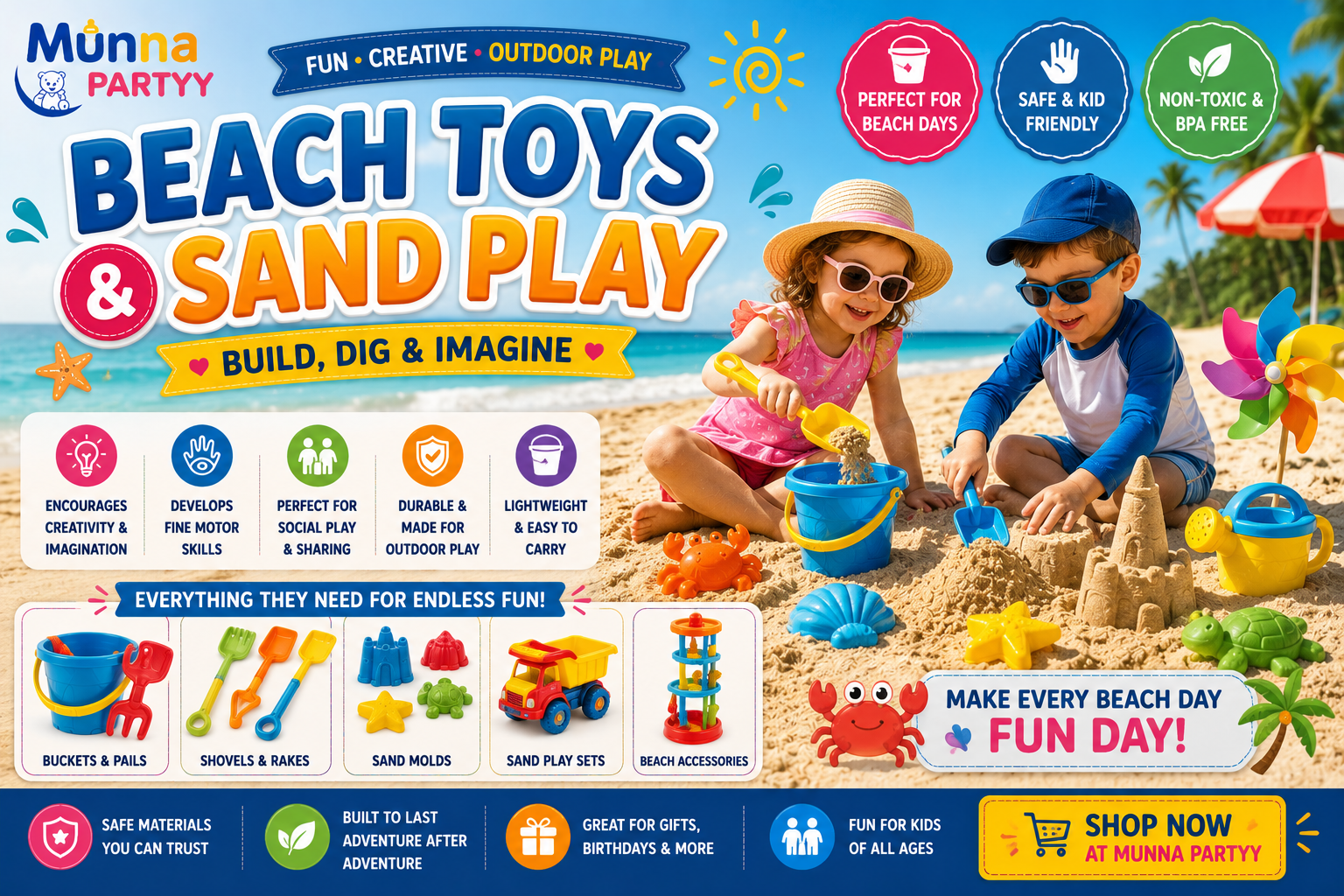 Beach Toys & Sand Play