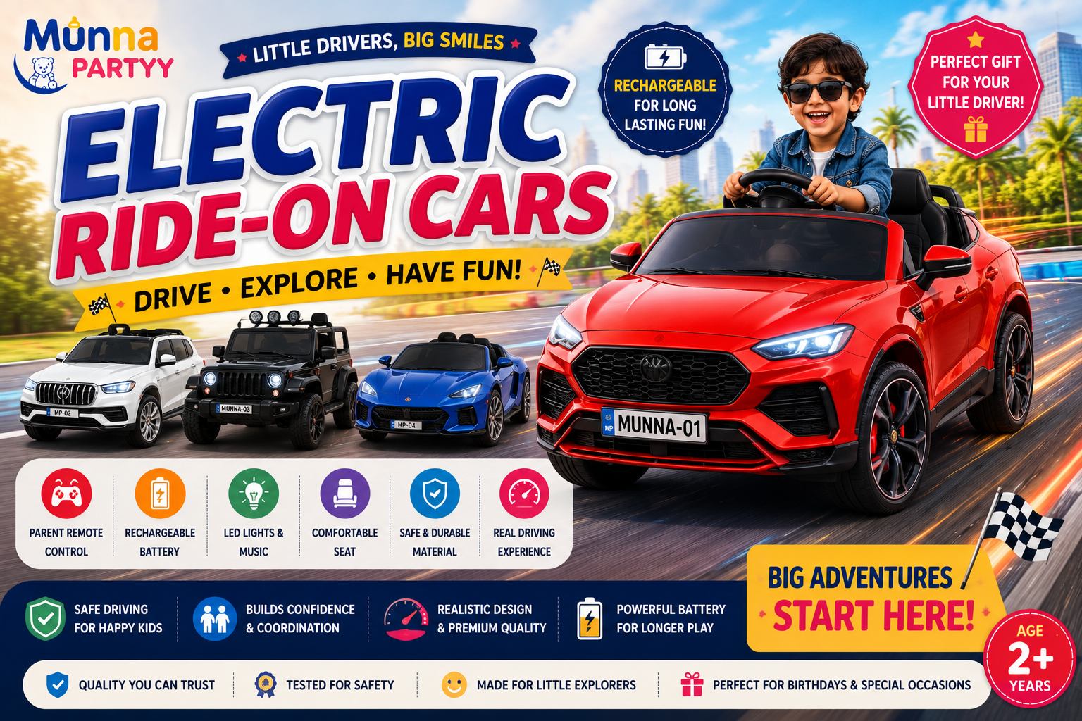 Electric Ride-On Cars