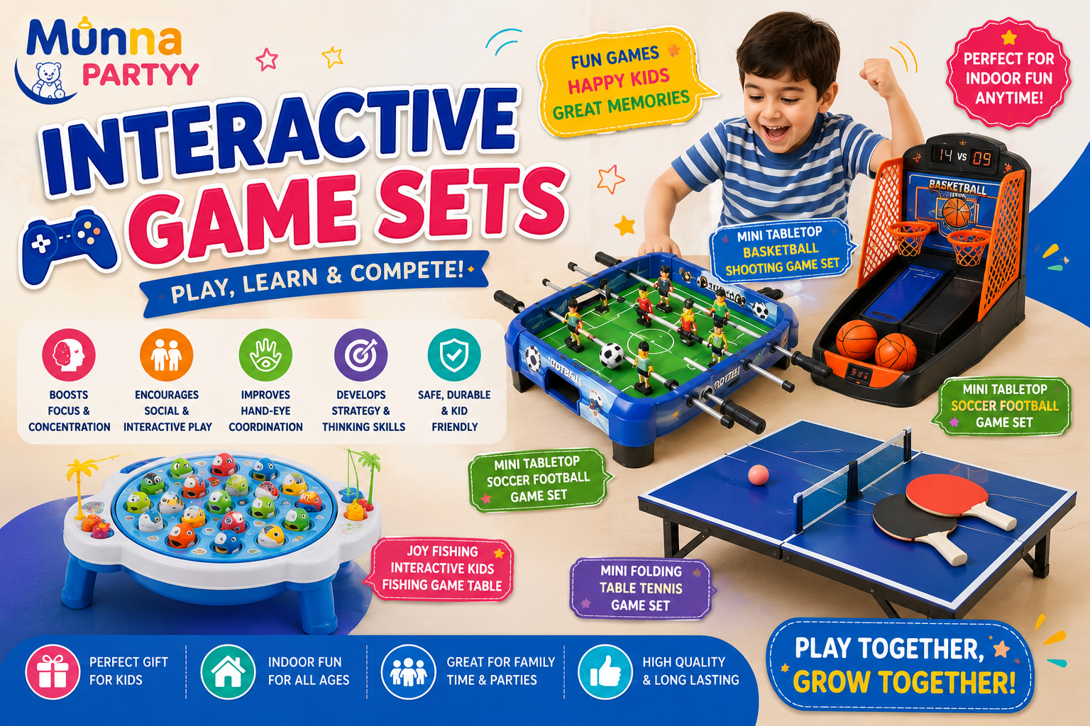 Interactive game sets