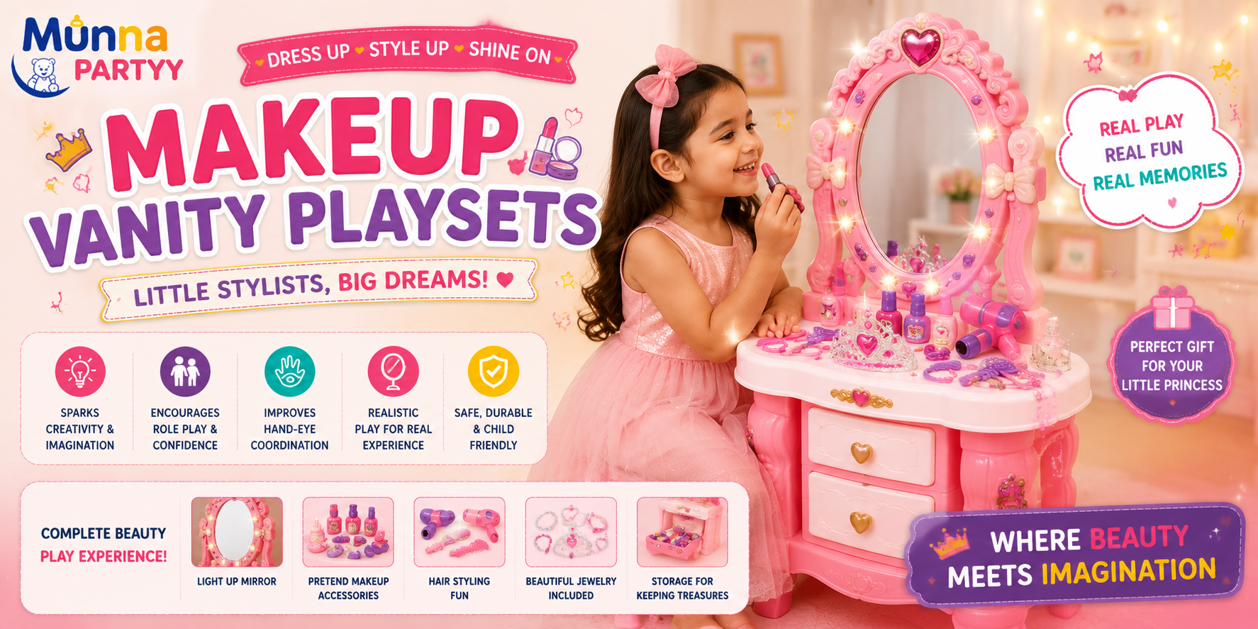 Makeup Vanity Playsets