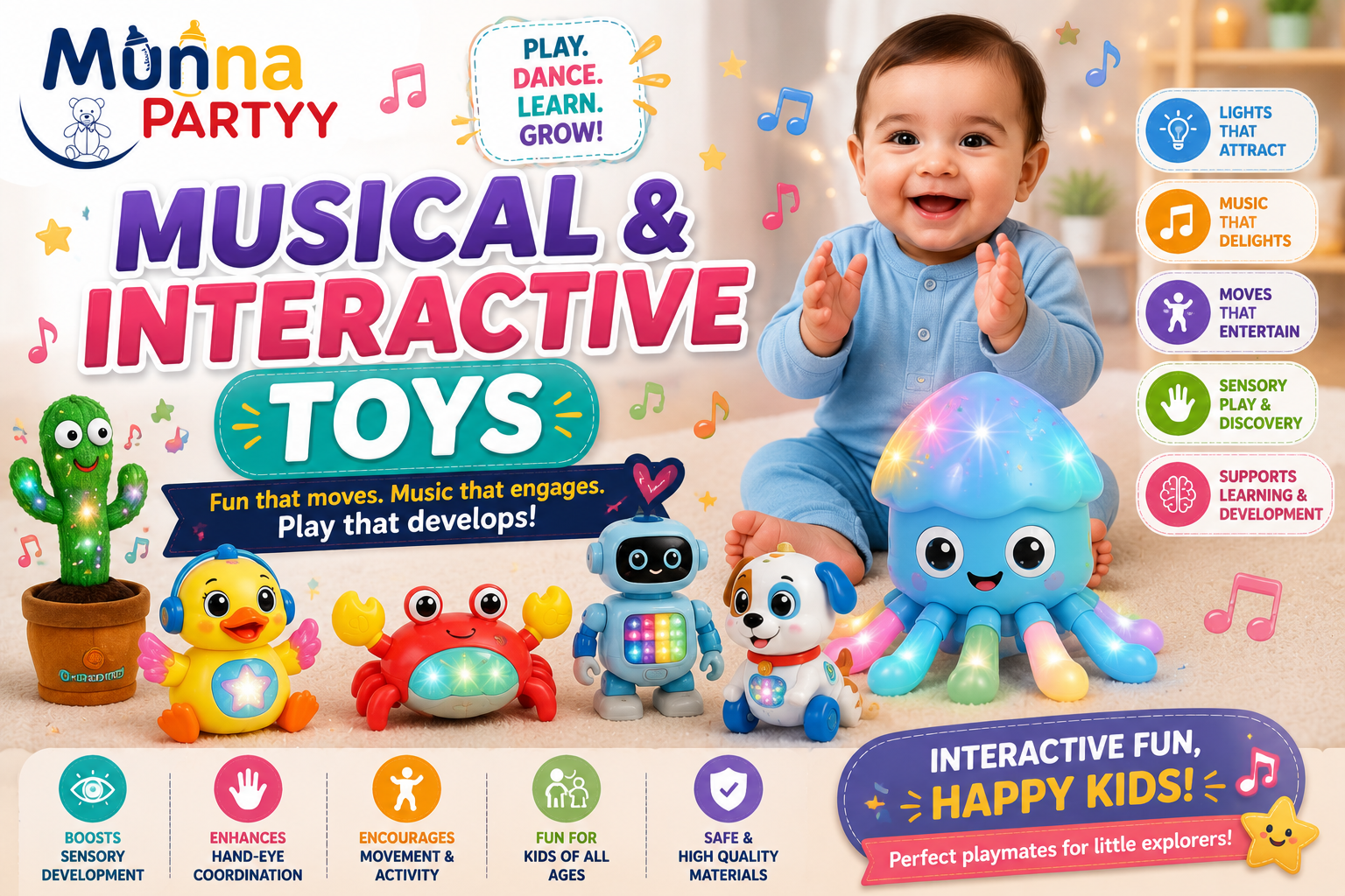 Musical & Interactive Toys