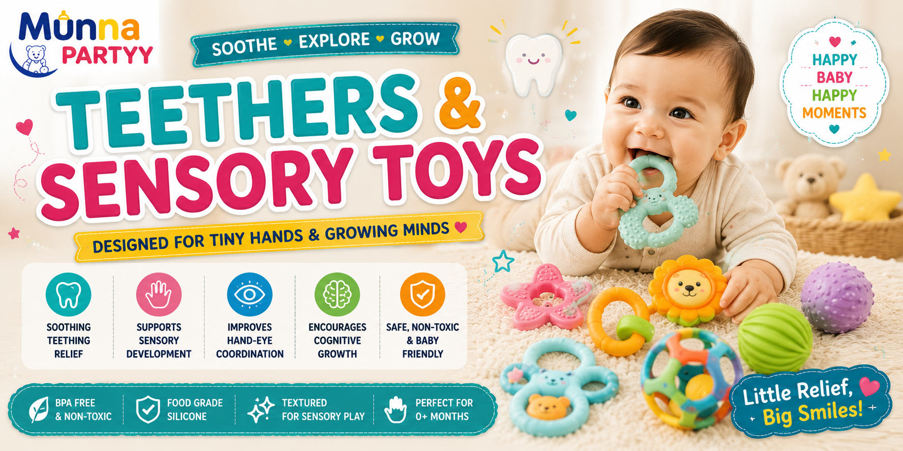 Teethers & Sensory Toys