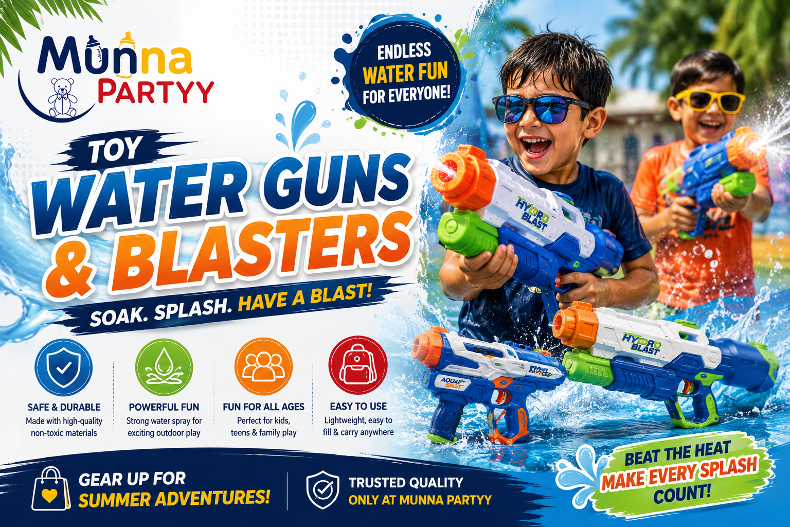 Toy Guns & Blasters