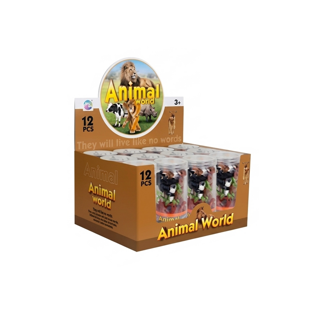 Animal World Wild Animal Figure Collection Set