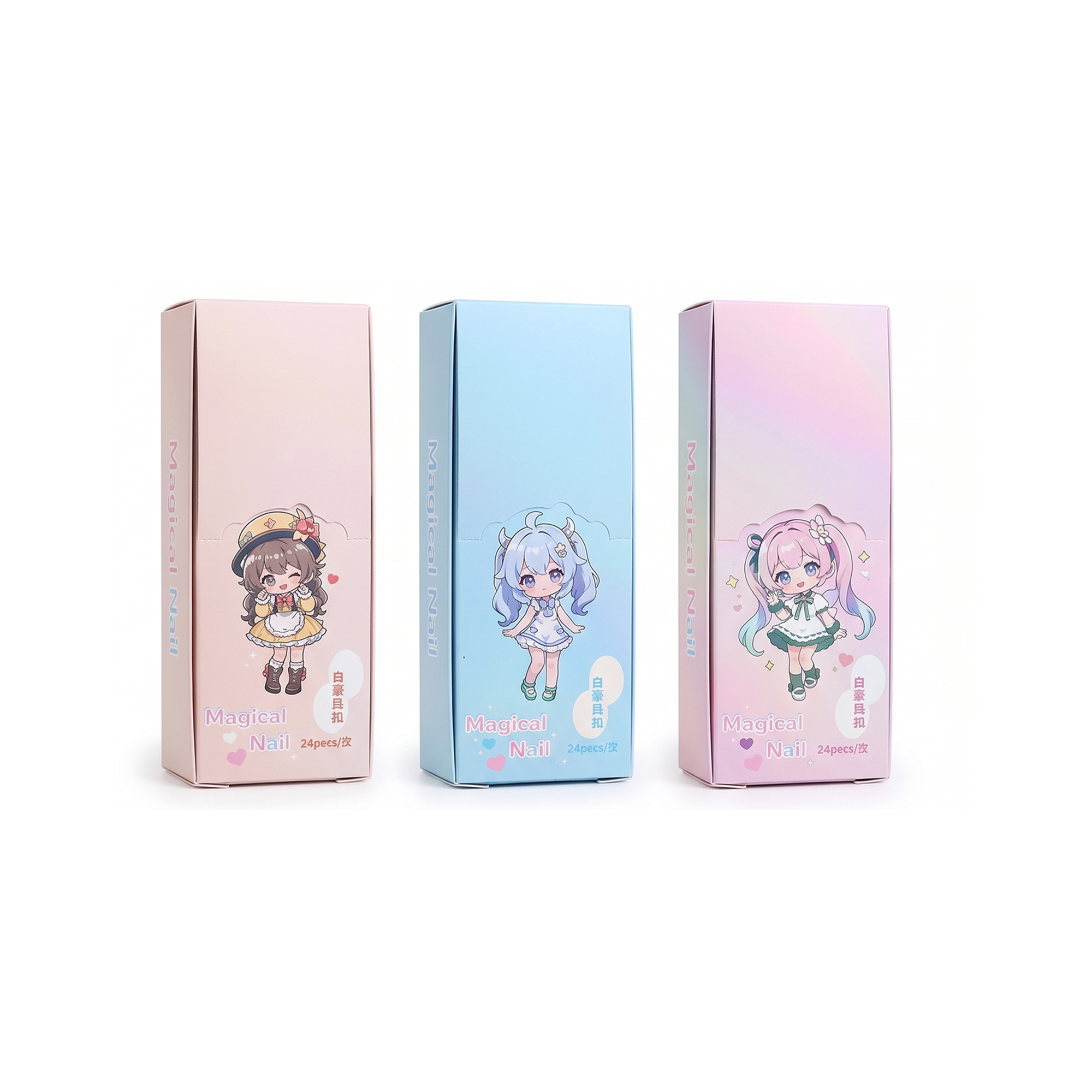 Magical Nail Cute Press-On Nail Art Set for Kids Main image