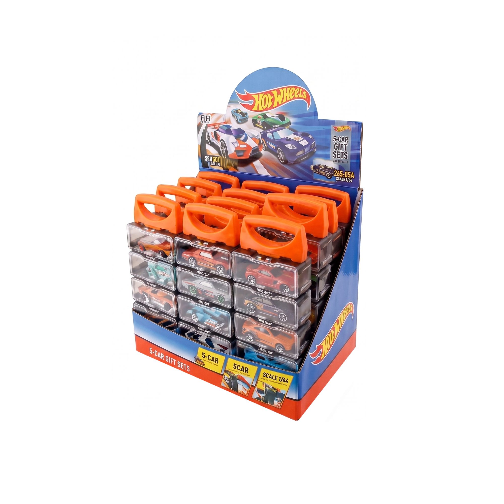 Mini Die-Cast Racing Cars Carry Case Set Main image