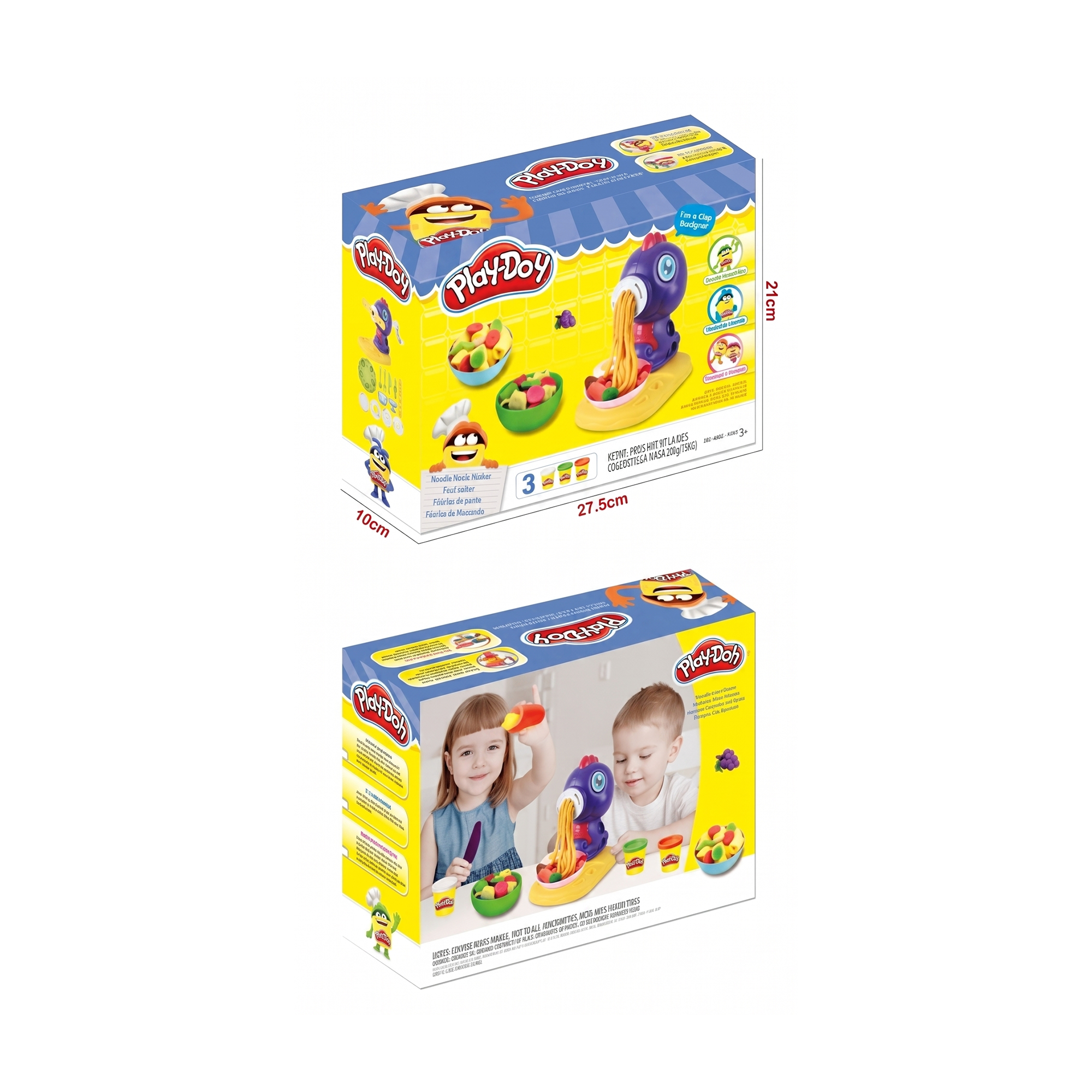 Play-Doy Fun Noodle Maker Clay Play Set Main image