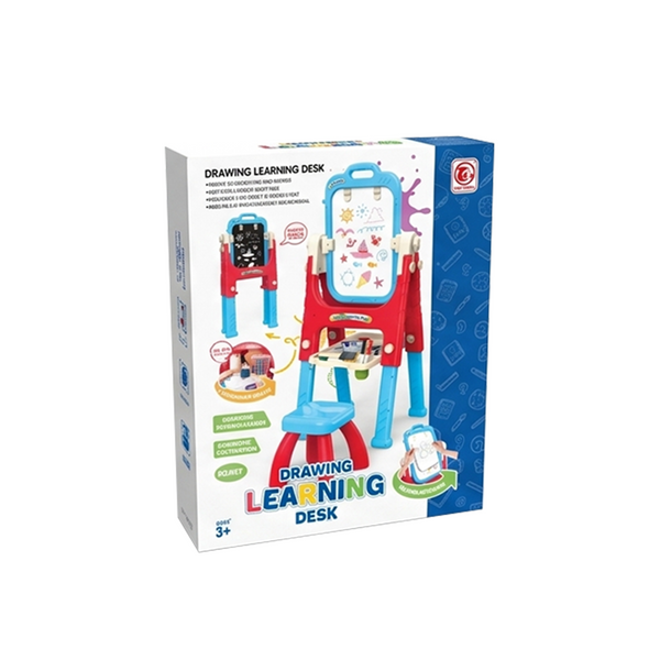 5-in-1 Kids Drawing & Learning Desk Set