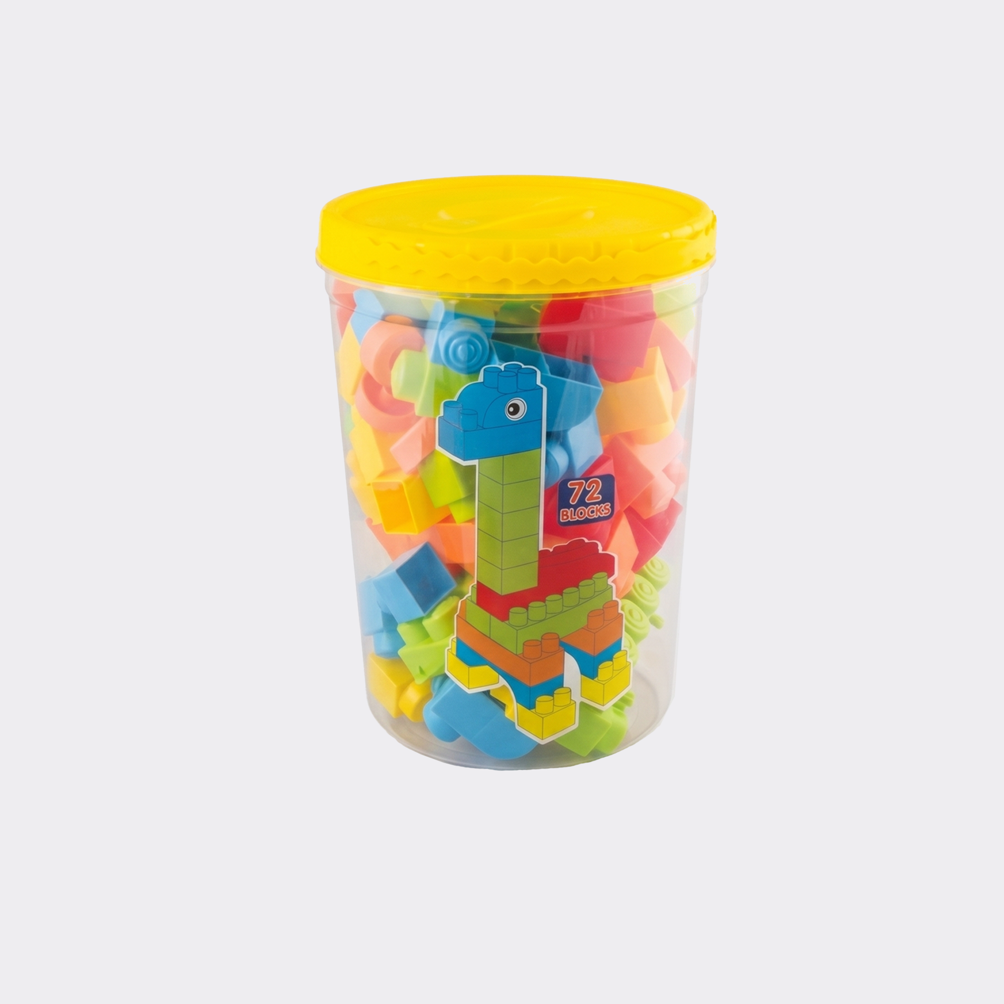 72-Piece Jumbo Building Blocks Set for Kids Main image