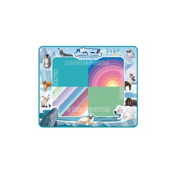 Magical Water Drawing Coloring Mat for Kids