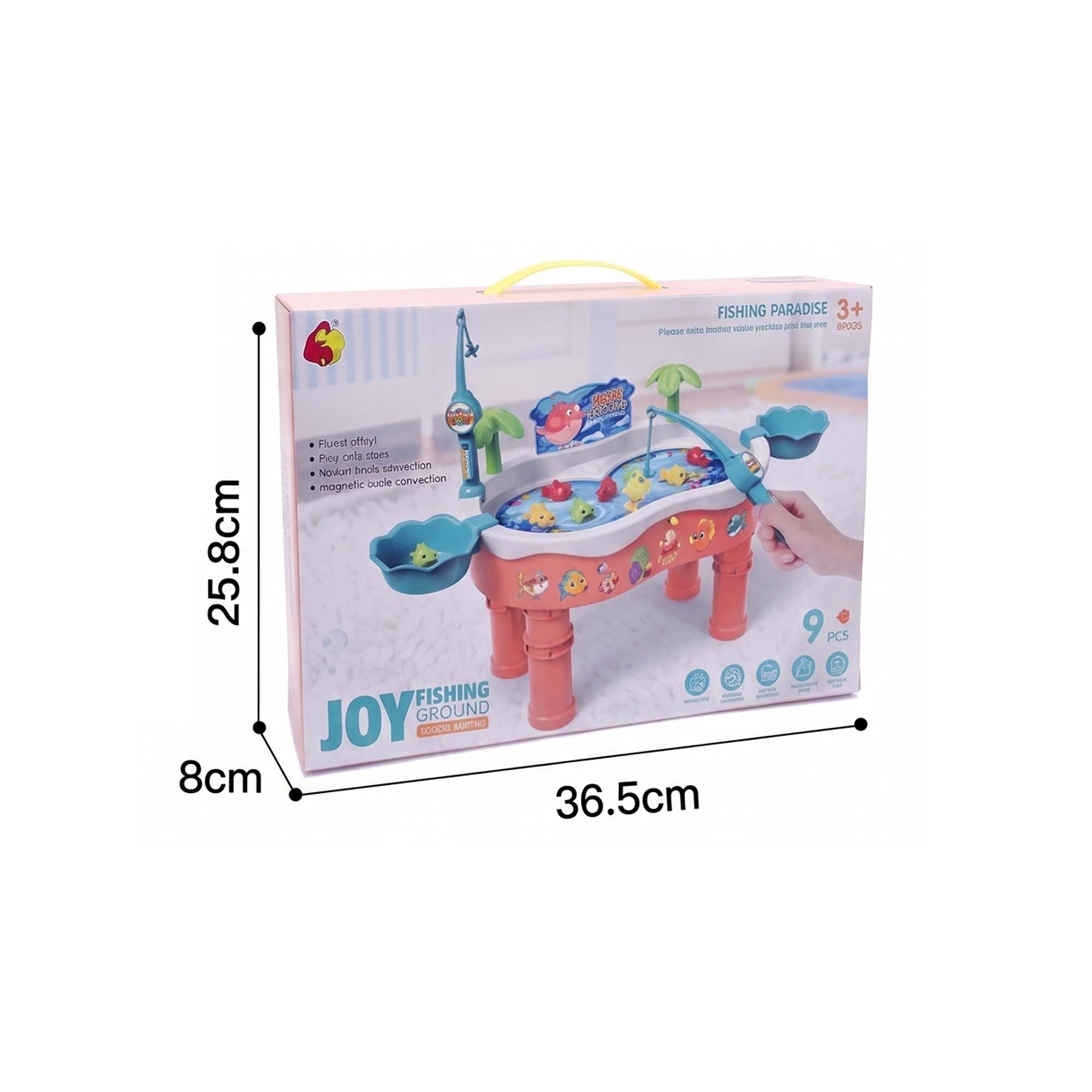Joy Fishing Interactive Kids Fishing Game Table