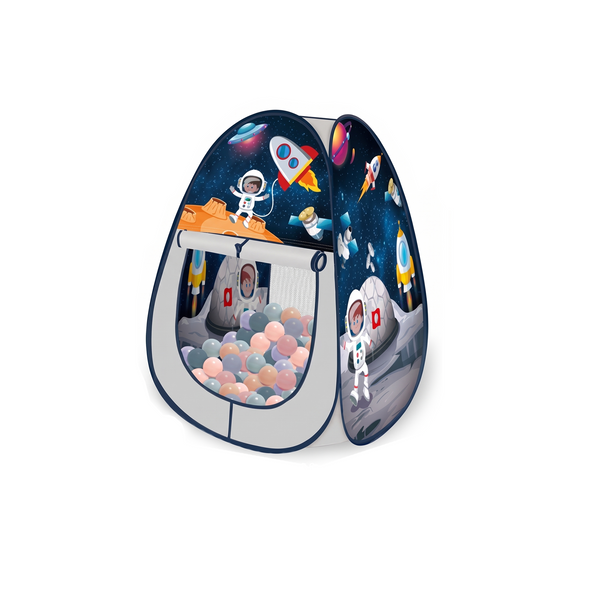 Kids Space Exploration Play Tent with Ball Pit