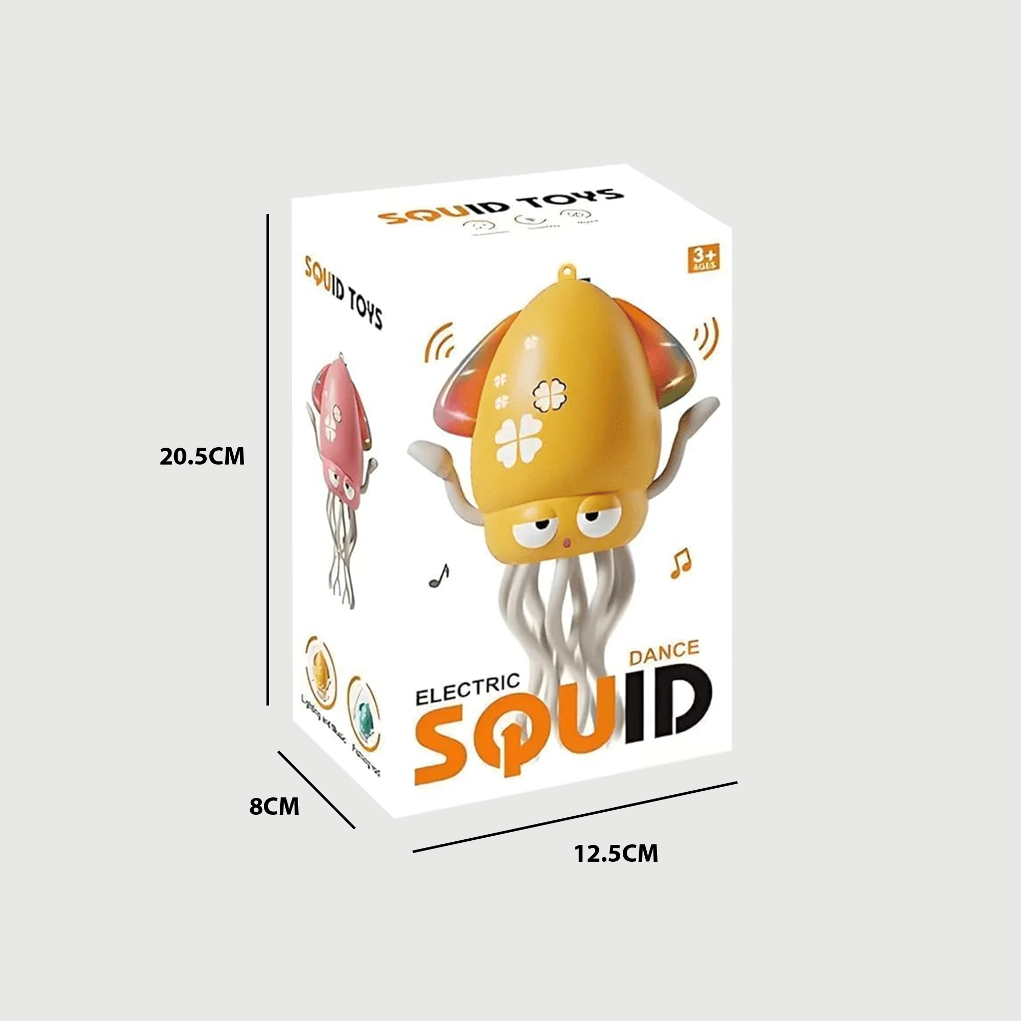 Electric Dancing Squid Toy with Lights & Music Secondary image