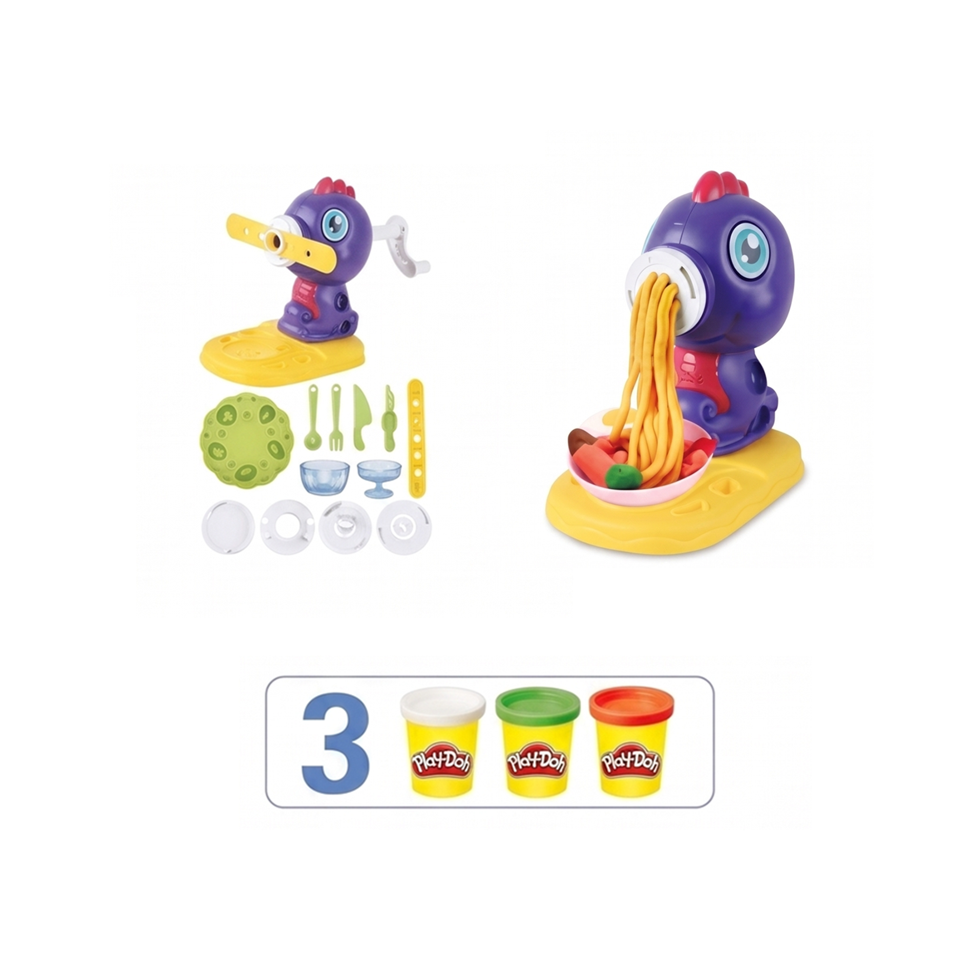 Play-Doy Fun Noodle Maker Clay Play Set