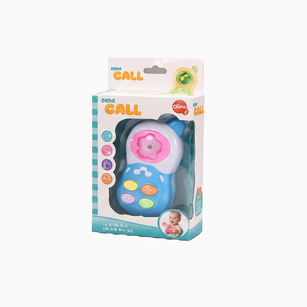 Kids Musical Mobile Phone Toy with Lights & Sounds