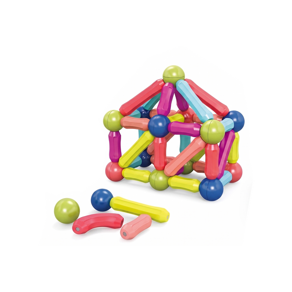 72-Piece Magnetic Sticks & Balls Building Set
