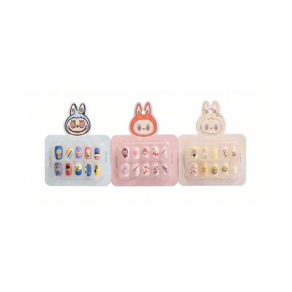 Cute Bunny Kids Press-On Nail Art Set