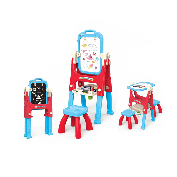 5-in-1 Kids Drawing & Learning Desk Set