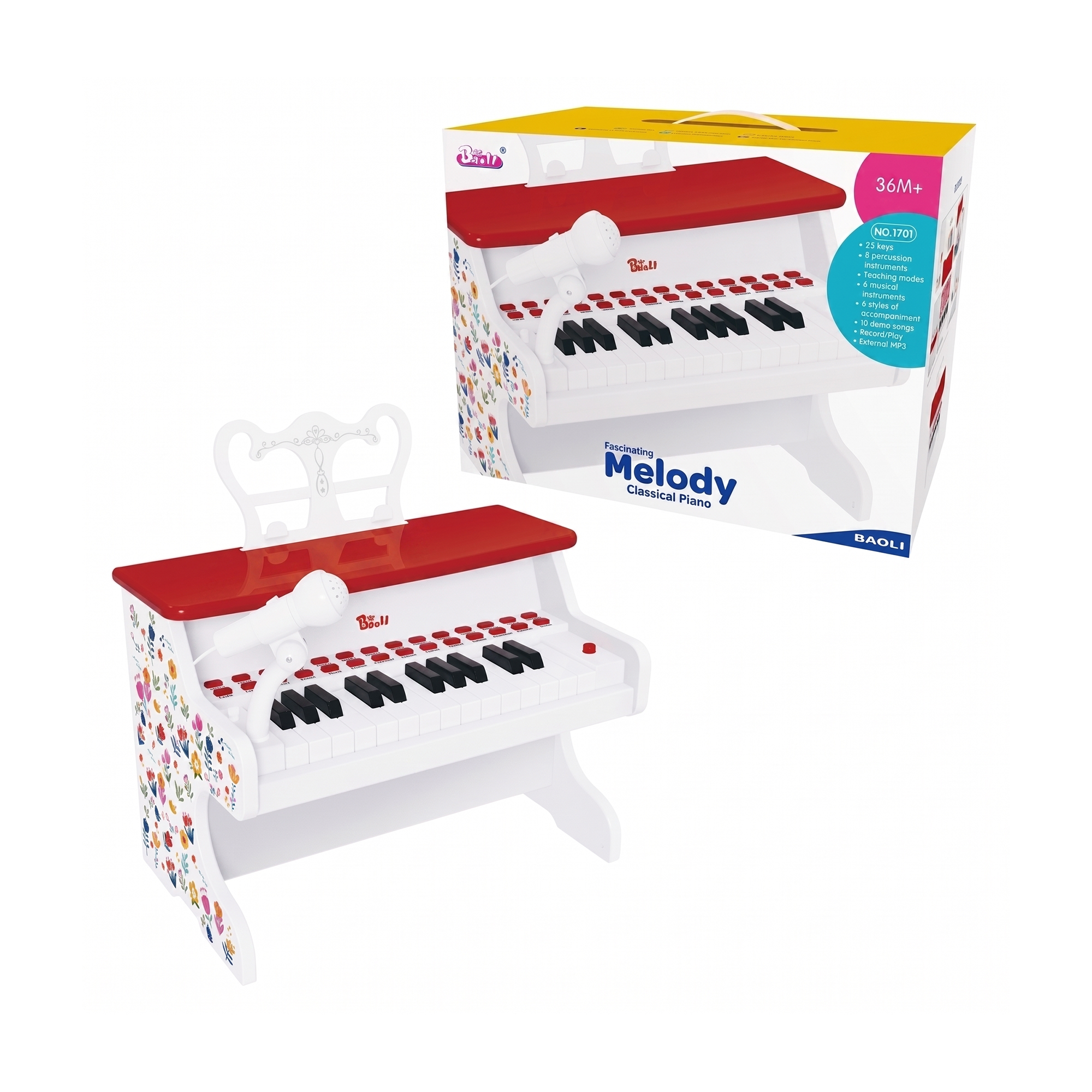 Kids Melody Classical Toy Piano