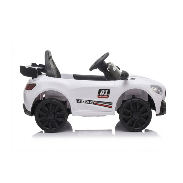 Luxury AMG Style Kids Ride-On Electric Car (White)