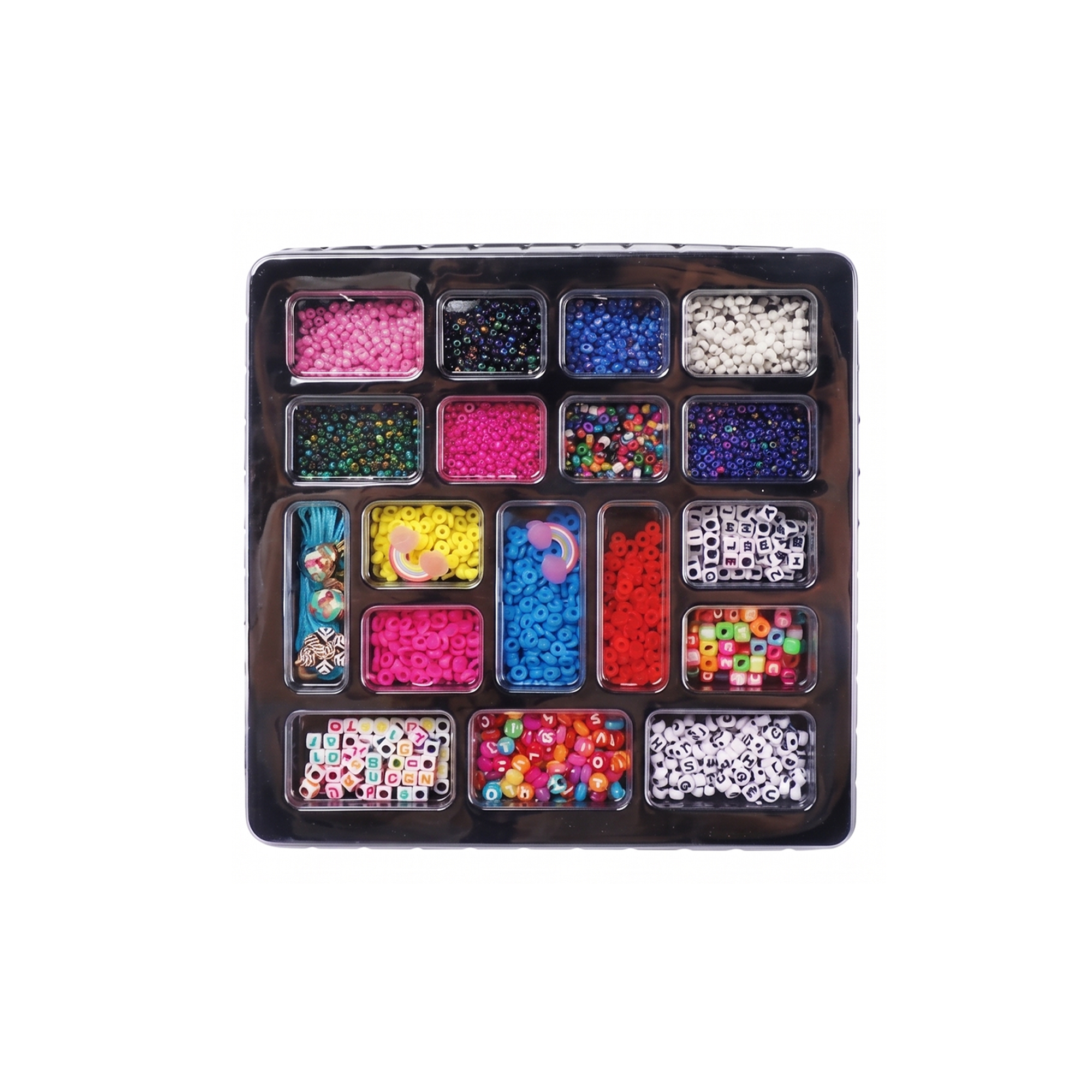 DIY Jewelry Making Beads & Letter Bracelet Craft Kit