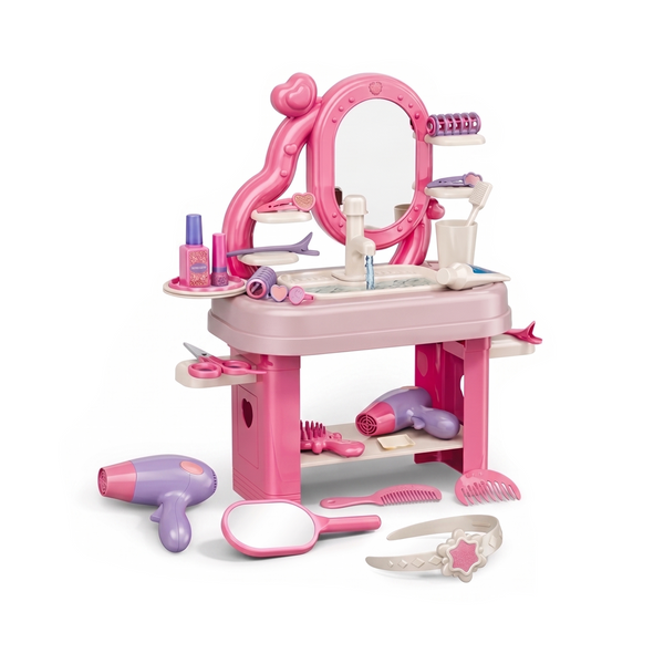 Kids Makeup Vanity Play House Set – 40 Pieces