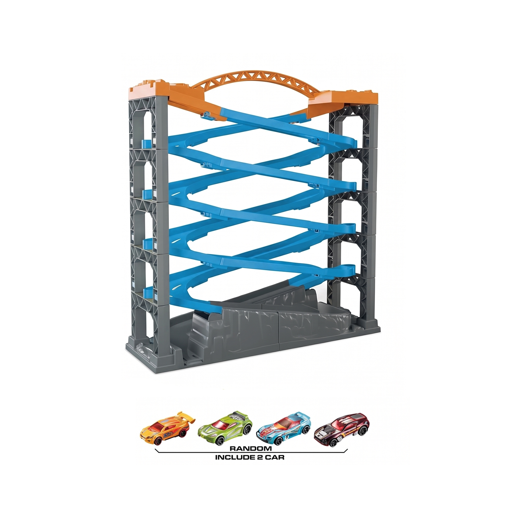 Hot Wheels Speed Racing Spiral Track Set