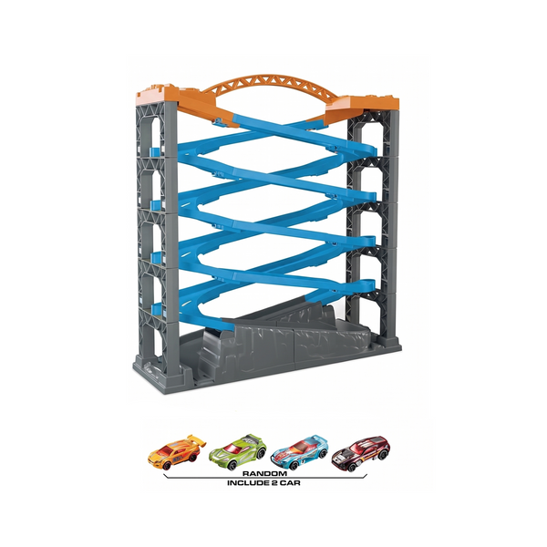 Hot Wheels Speed Racing Spiral Track Set