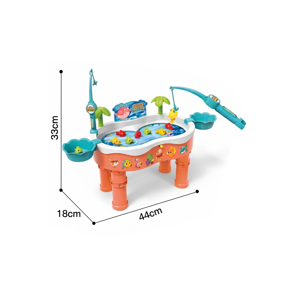 Joy Fishing Interactive Kids Fishing Game Table