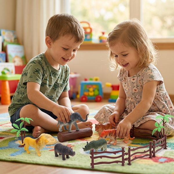 Animal World Wild Animal Figure Collection Set