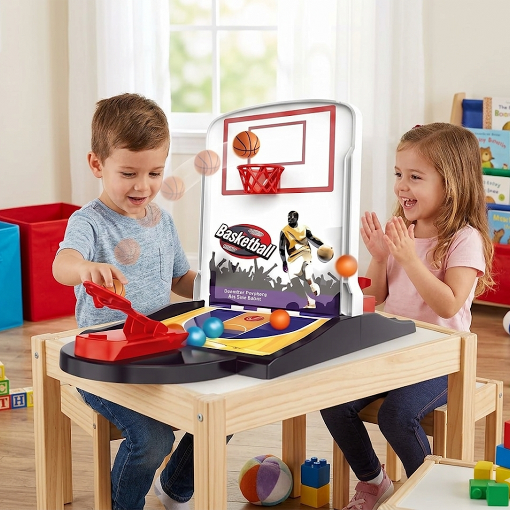 Mini Tabletop Basketball Shooting Game Set