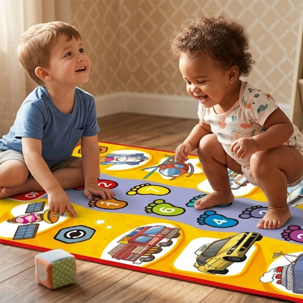 Baby Toddler Interactive Traffic Learning Music Mat