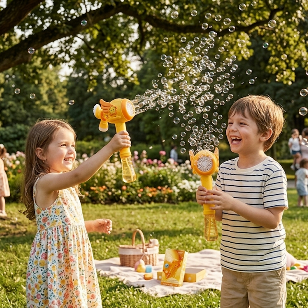 Duck & YHC Angel Bubble Gun Toy