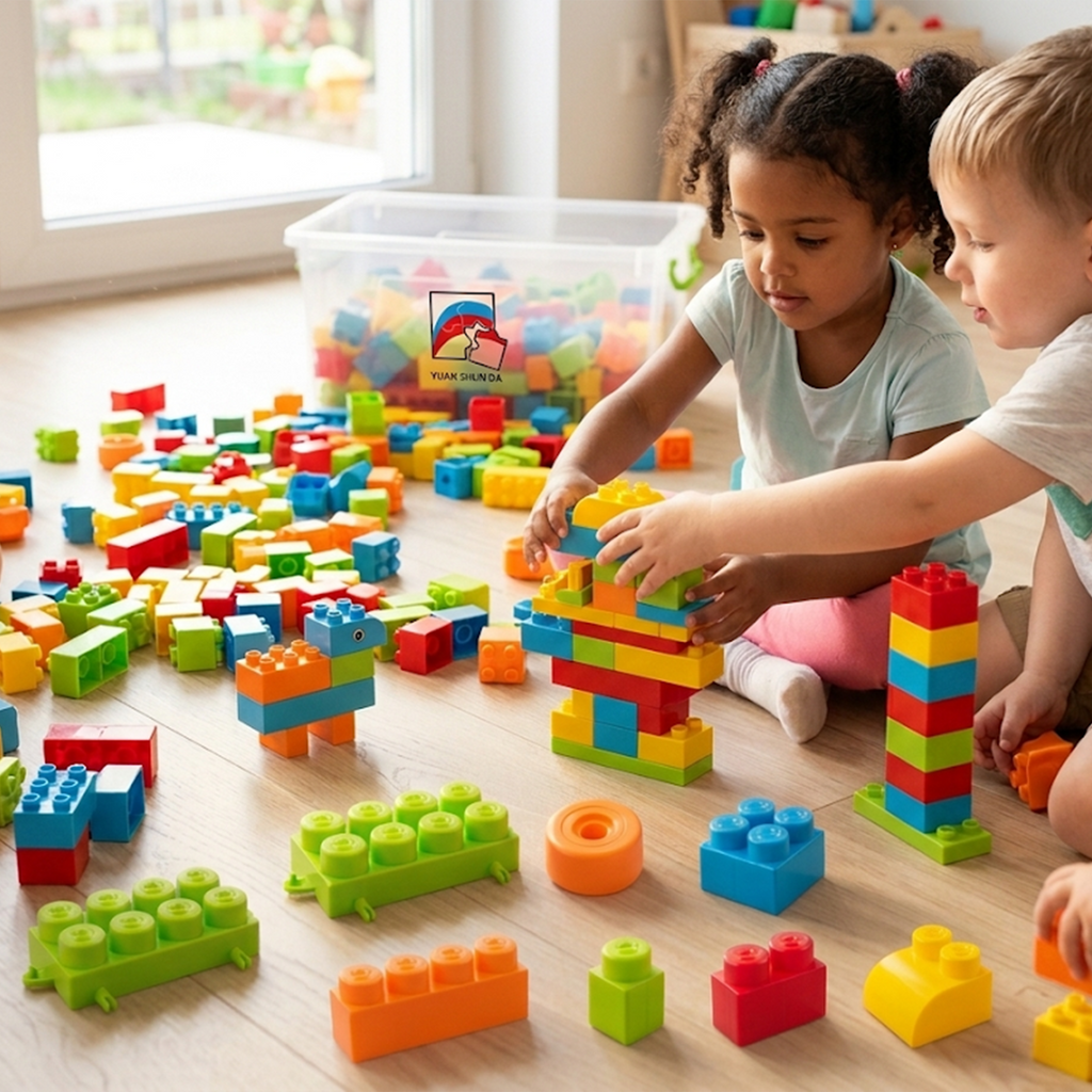 72-Piece Jumbo Building Blocks Set for Kids