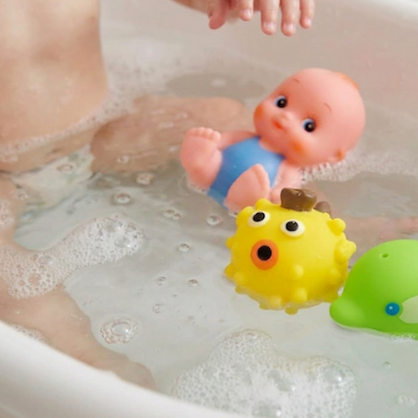 Baby Bath Time Fun Gift Set – Floating Toys & Rattle Collection