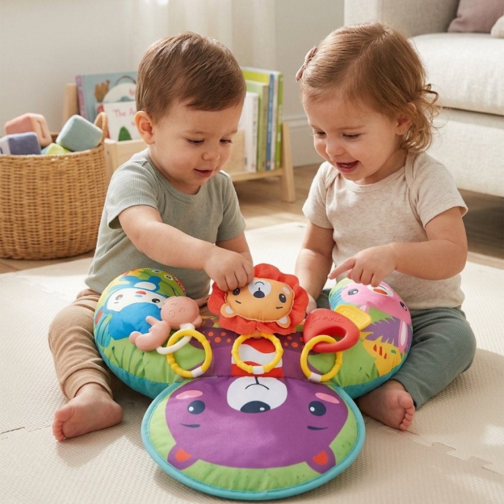 Baby Tummy Time Support Pillow Play Mat