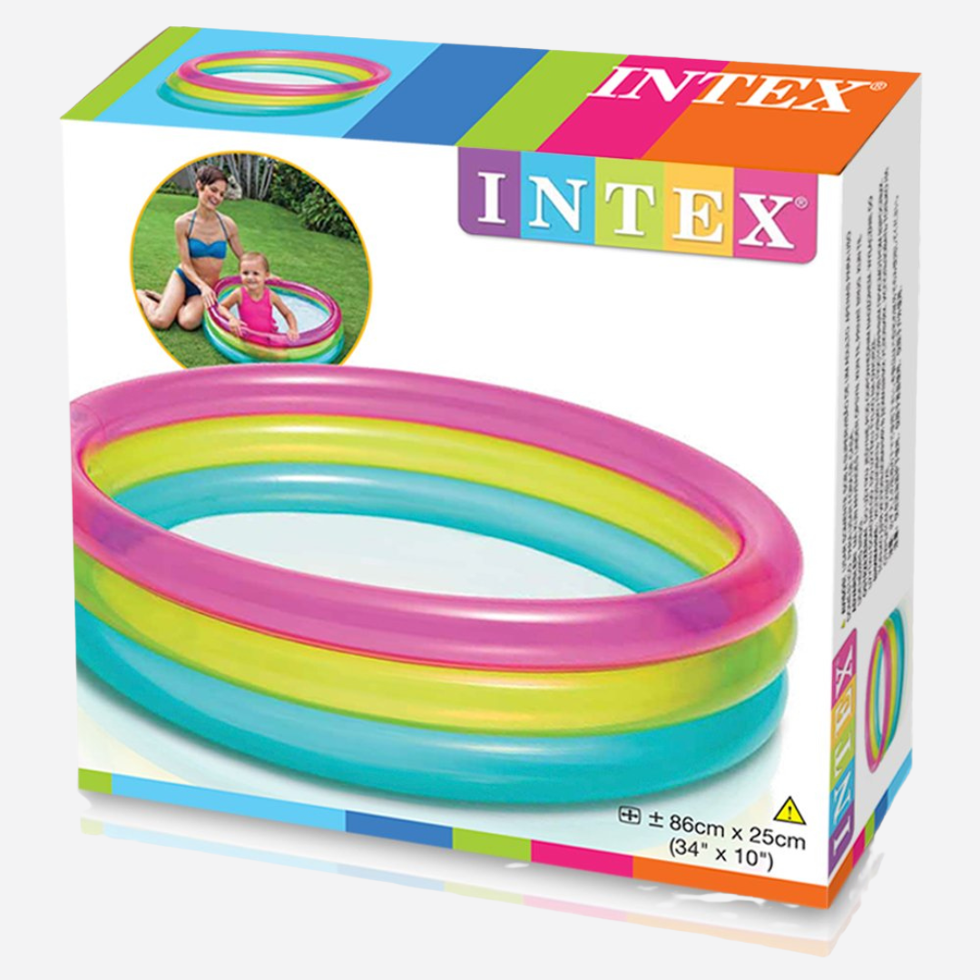 Intex Sunset Glow Baby Pool ( 34″ X 10″ ) Secondary image