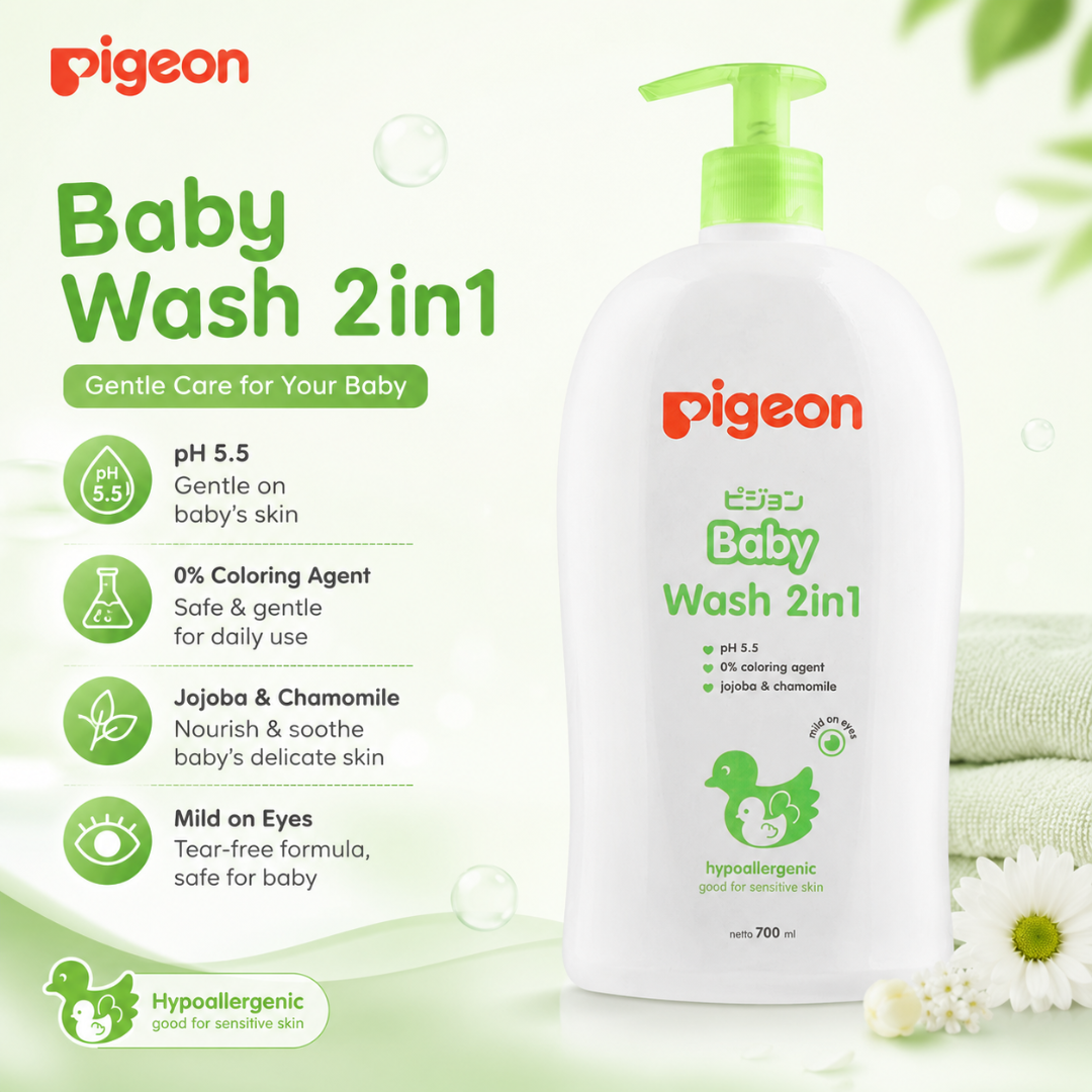 Pigeon Baby Wash Jojoba 2-in-1 700 ML Main image