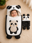 Cute Panda Baby Sleeping Bag & Carry Nest 2 PC Set