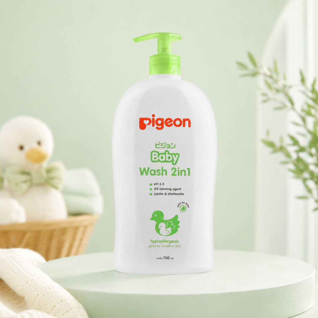 Pigeon Baby Wash Jojoba 2-in-1 700 ML