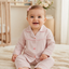 Pink Stripe 2-Piece Baby Night Suit Set
